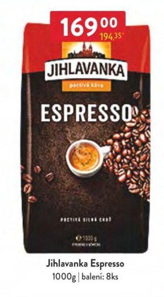 Qanto Jihlavanka Espresso 1000g nabídka