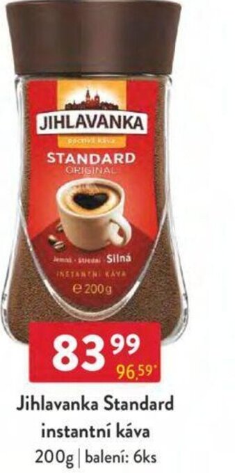Qanto Jihlavanka Standard instantní káva 200g nabídka