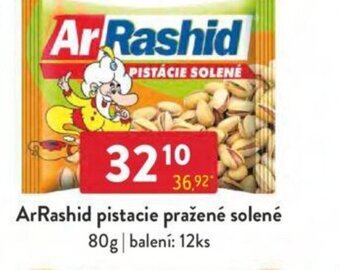 Qanto ArRashid pistacie pražené solené 80g nabídka