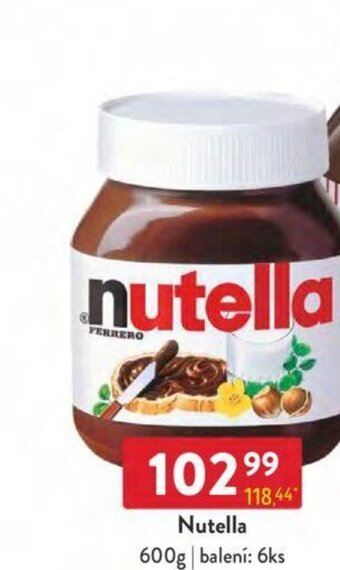 Qanto Nutella 600g nabídka