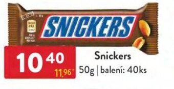 Qanto Snickers 50g nabídka