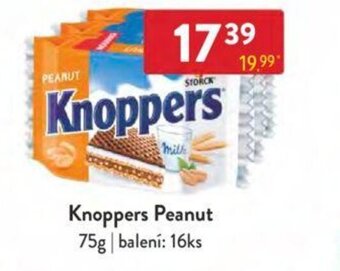 Qanto Knoppers Peanut 75g nabídka