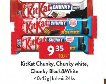 Qanto KitKat Chunky, Chunky white, Chunky Black&White nabídka