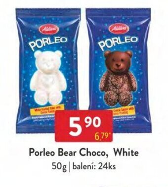 Porleo Bear Choco, White 50g