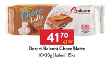 Dezert Balconi Choco&latte