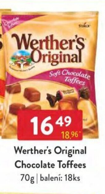 Qanto Werther's Original Chocolate Toffees 70g nabídka