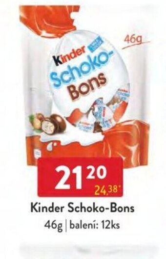 Qanto Kinder Schoko-Bons 46g nabídka