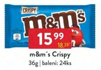Qanto M&m's Crispy 36g nabídka