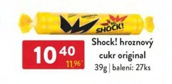 Qanto Shock hroznový cukr original 39g nabídka