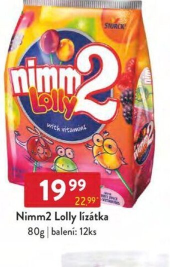 Qanto Nimm2 Lolly lízátka 80g nabídka