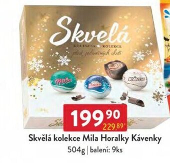 Qanto Skvělá kolekce Mila Horalky Kávenky 504g nabídka