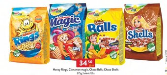 Qanto Honey Rings, Cinnamon magic, Choco Balls, Choco Shells nabídka