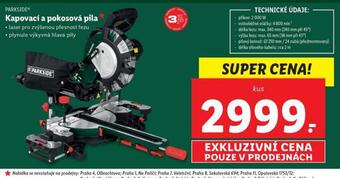 Lidl Kapovací a pokosová pila nabídka