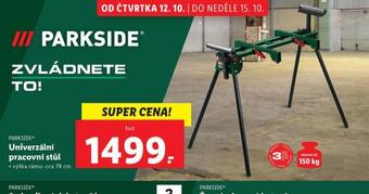 Lidl Univerzální pracovní stůl nabídka