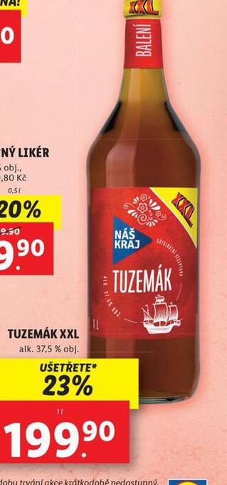 Lidl Tuzemák nabídka