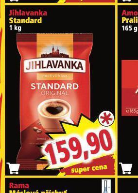 Norma Jihlavanka standard mletá káva nabídka