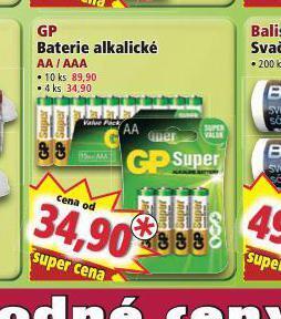 Norma Gp baterie alkalické nabídka
