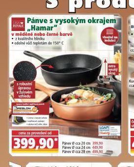 Norma Pánev s vysokým okrajem 28 cm nabídka