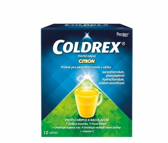 Benu Coldrex horký nápoj citron nabídka