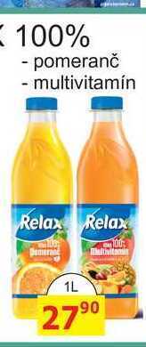 BENE Nápoje Relax pomeranč, 1 l nabídka