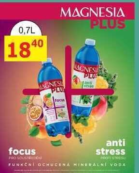 BENE Nápoje Magnesia plus, 0,7 l nabídka