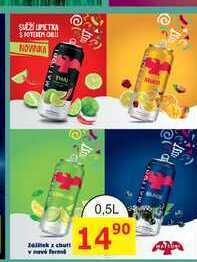 BENE Nápoje Mattoni plech, 0,5 l nabídka