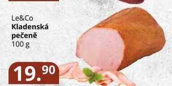 Le&co kladenská pečeně 100 g