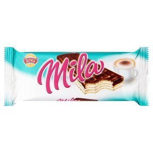 Sedita mila oplatky s mléčnou krémovou náplní v kakaové polevě 50g