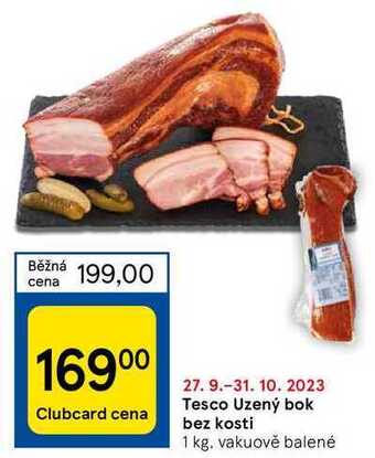 Tesco Tesco uzený bok bez kosti 1 kg nabídka