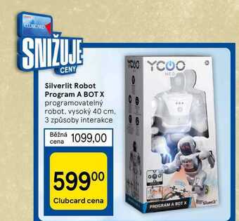 Tesco Silverlit robot program a bot x nabídka