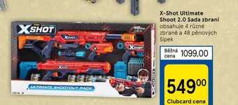 Tesco X-shot ultimate shoot 2.0 sada zbraní nabídka