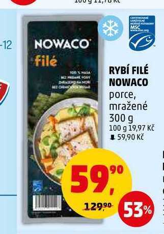 Penny Market Rybí filé nowaco, 300 g nabídka