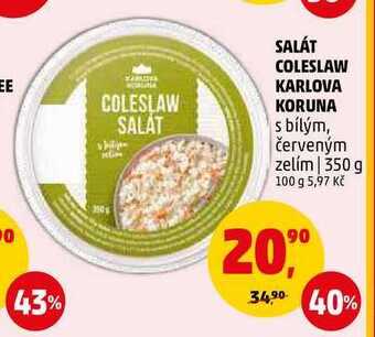 Penny Market Salát coleslaw karlova koruna, 350 g nabídka