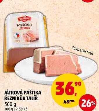 Penny Market Játrová paštika řezníkův talíř, 300 g nabídka