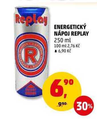 Penny Market Energetický nápoj replay, 250 ml nabídka