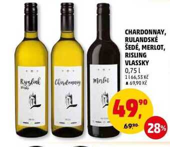 Penny Market Chardonnay, 0,75 l nabídka