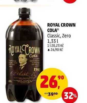 Penny Market Royal crown cola, 1,33 l nabídka