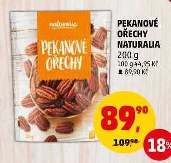 Penny Market Pekanové ořechy naturalia, 200 g nabídka