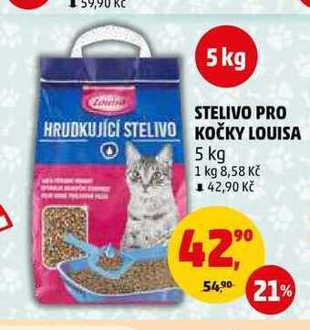 Penny Market Stelivo pro kočky louisa, 5 kg nabídka