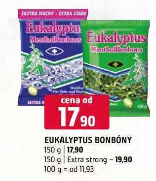Terno Eukalyptus bonbóny 150 g nabídka