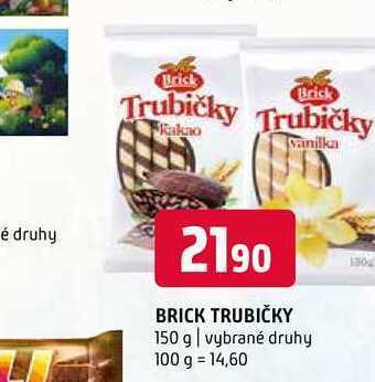 Terno Brick trubičky 150 g nabídka