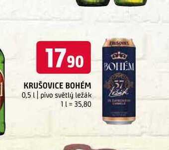 Terno Krušovice bohém 0,5 l nabídka