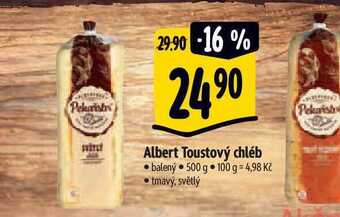 Albert Albert toustový chléb 500 g nabídka