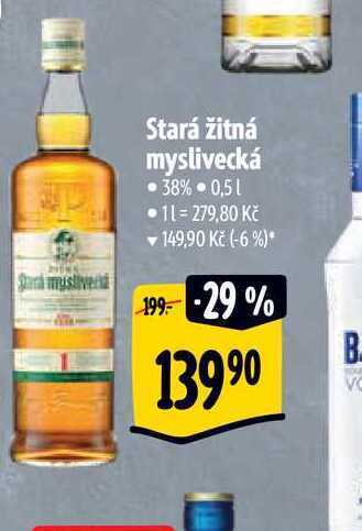 Albert Stará žitná myslivecká 0,5 l nabídka