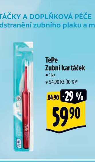 Albert Tepe zubní kartáček • 1ks nabídka