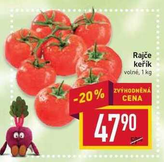 Billa Rajče keřik volné, 1 kg nabídka