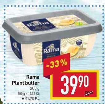 Billa Rama plant butter 200 g nabídka