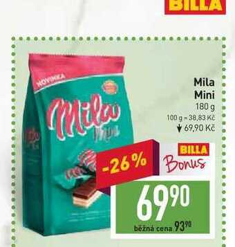 Billa Mila mini 180 g nabídka
