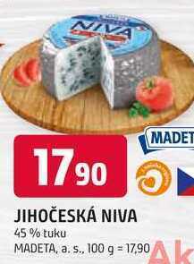 Trefa Jihočeská niva 45 % tuku 100g nabídka
