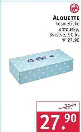 Rossmann Alouette kosmetické ubrousky, 90 ks nabídka
